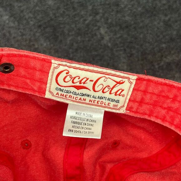 Coca Cola Atlanta Employee Hat Large Adjustable - Picture 5 of 7